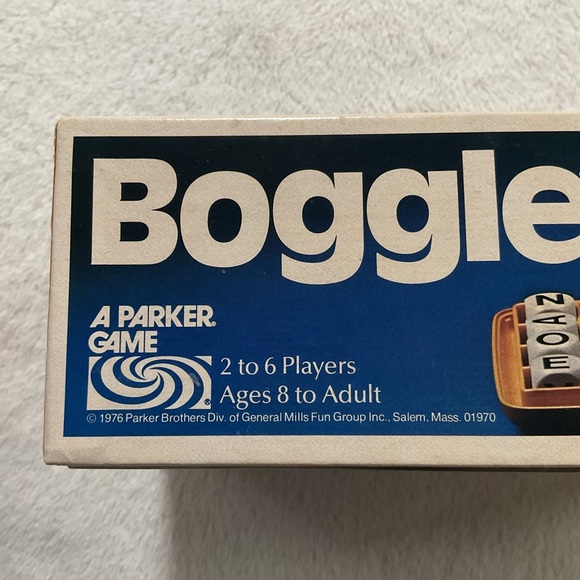 Vintage 1976 Boggle Parker Brothers Hidden Word Game - Picture 11 of 14